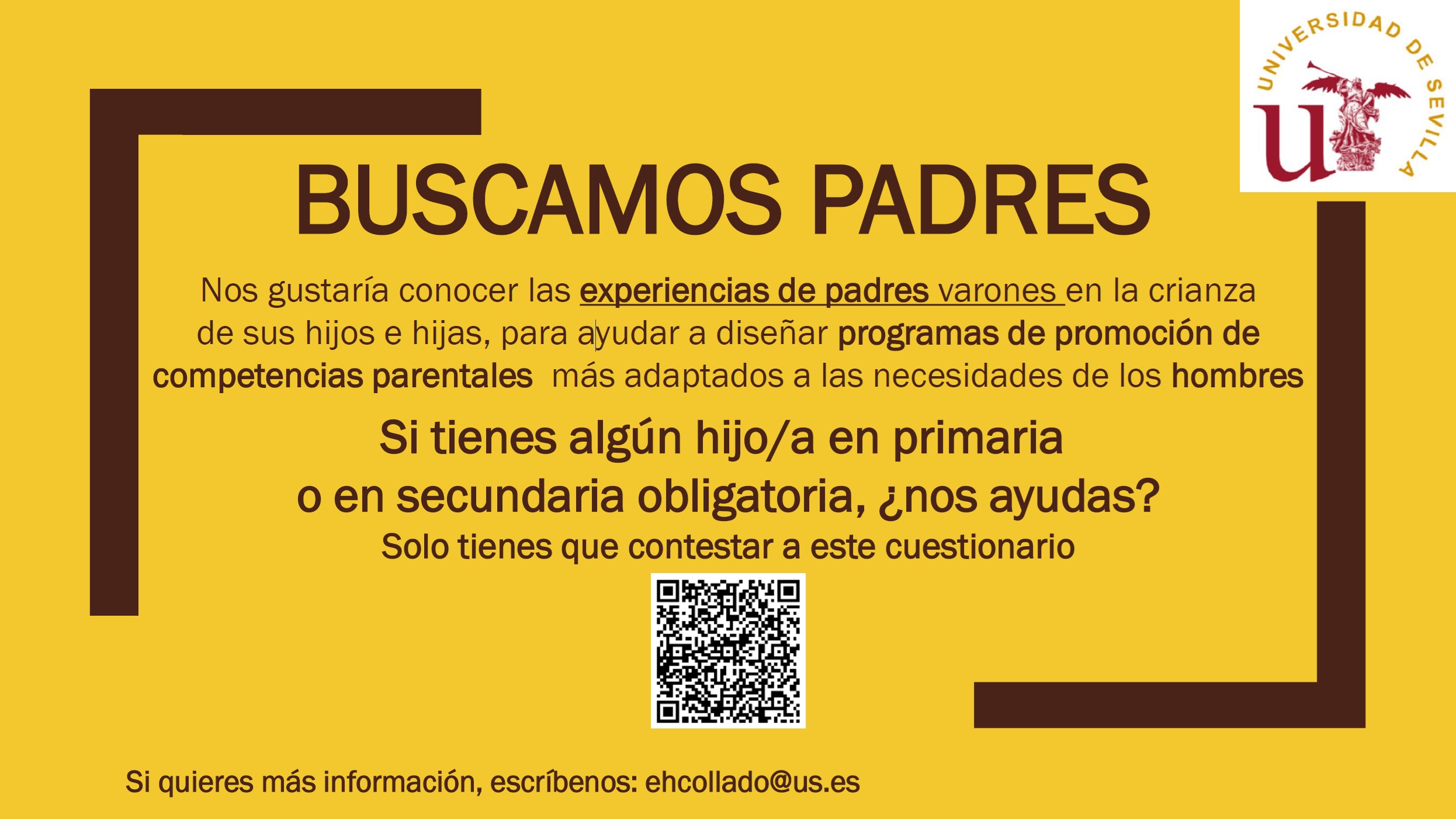BUSCAMOS PADRES (Universidad de Sevilla)